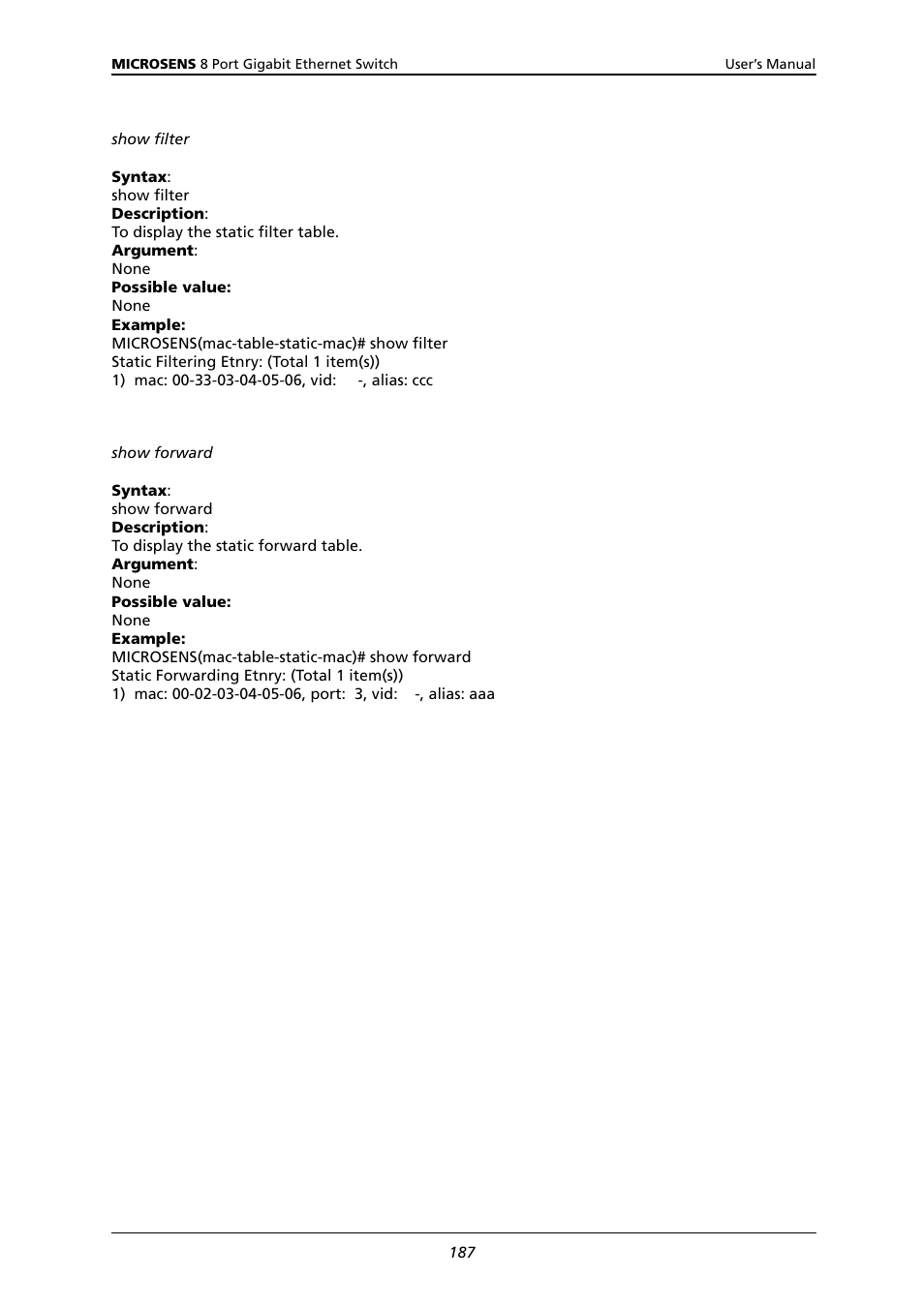 Microsens MS453522M User Manual | Page 192 / 237