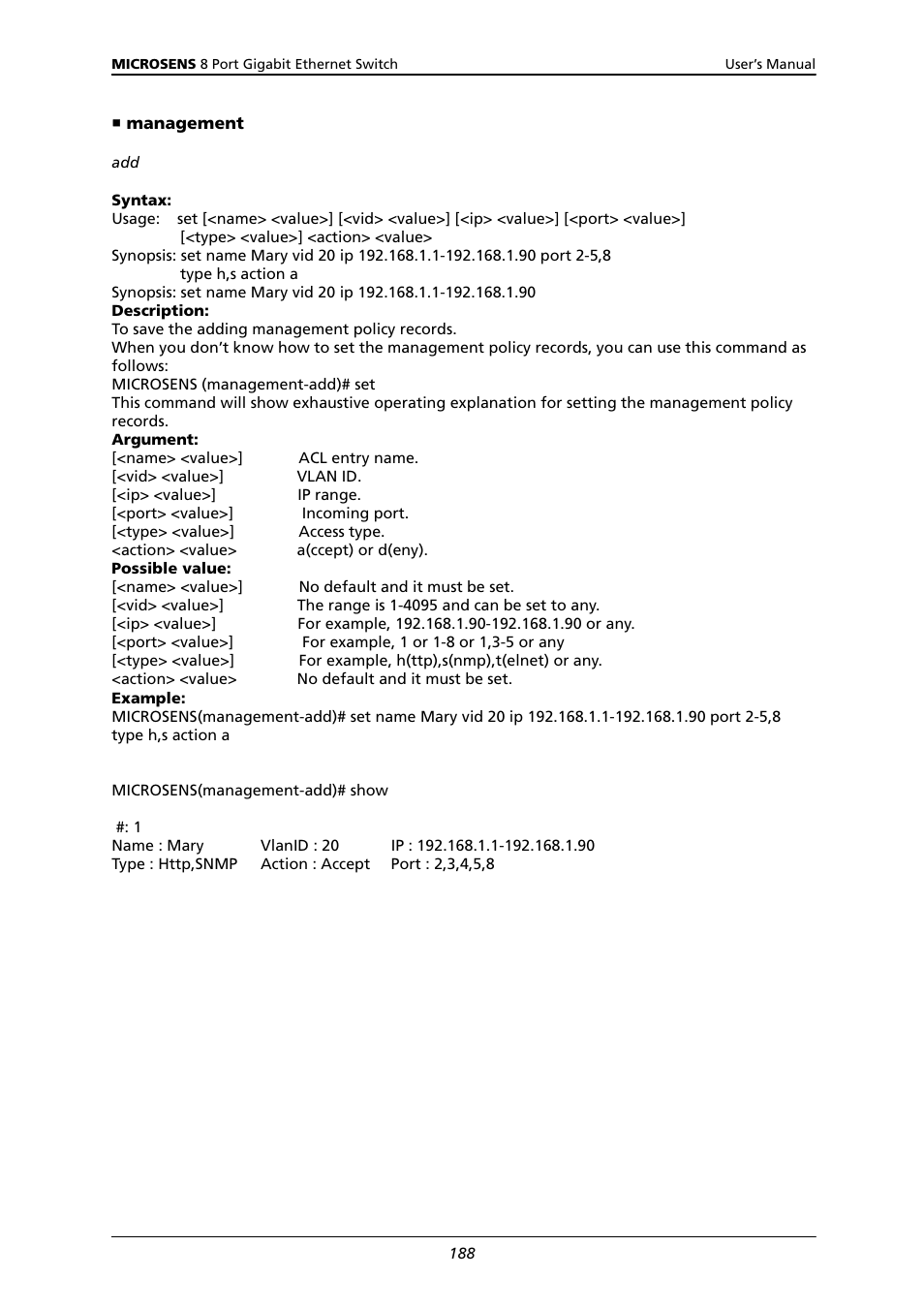Microsens MS453522M User Manual | Page 193 / 237