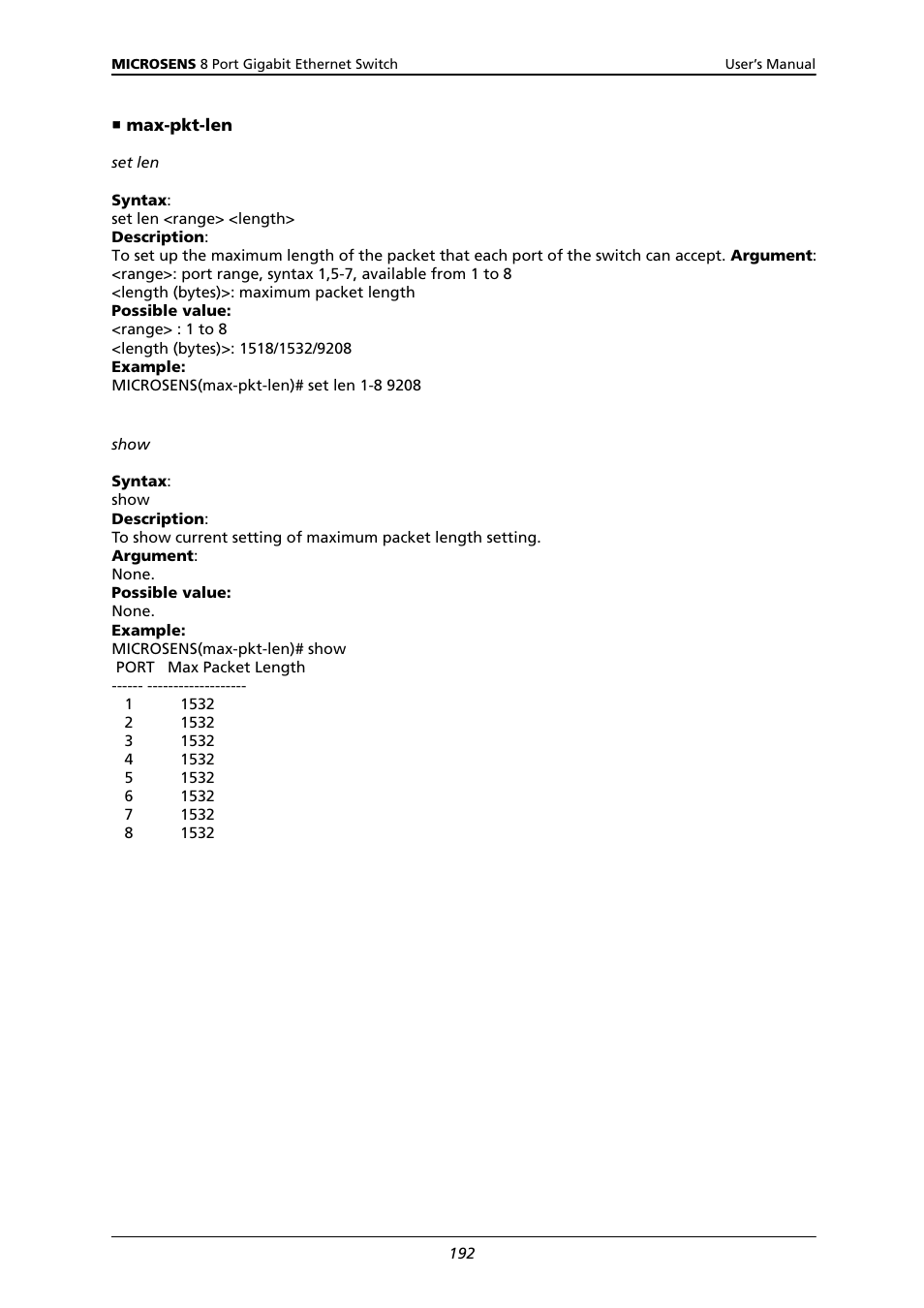 Microsens MS453522M User Manual | Page 197 / 237