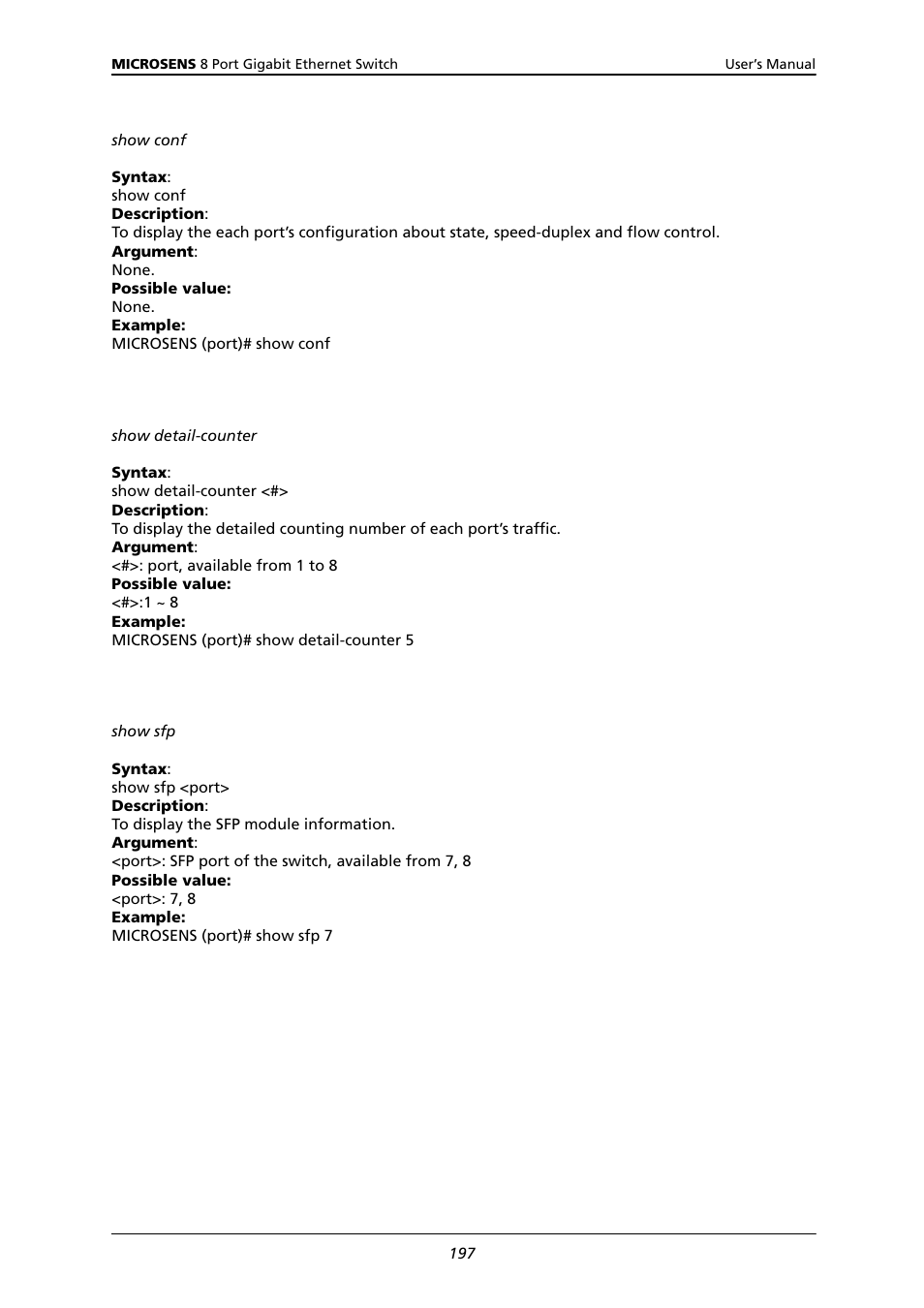 Microsens MS453522M User Manual | Page 202 / 237