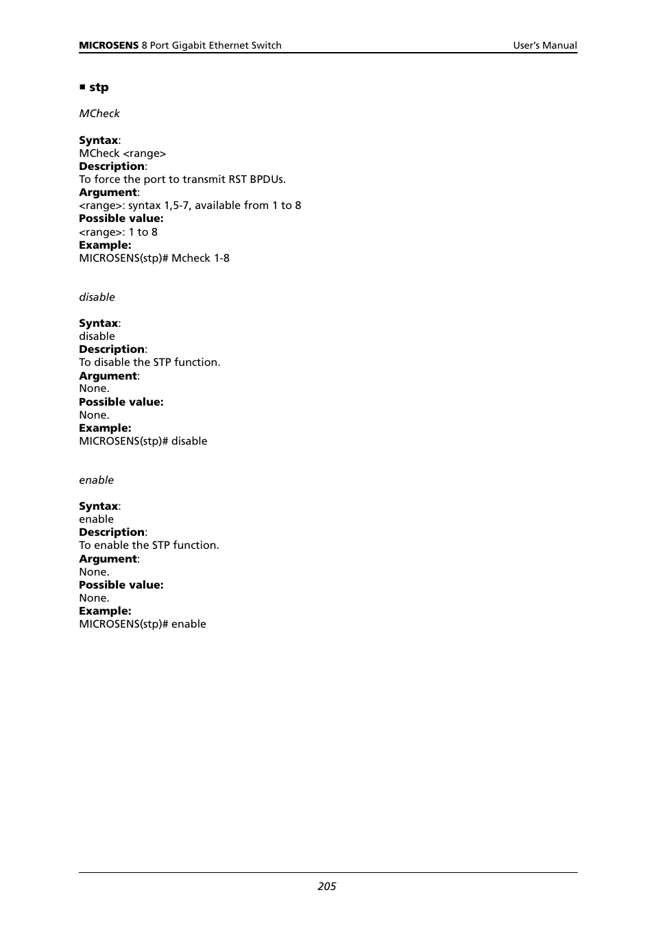 Microsens MS453522M User Manual | Page 210 / 237