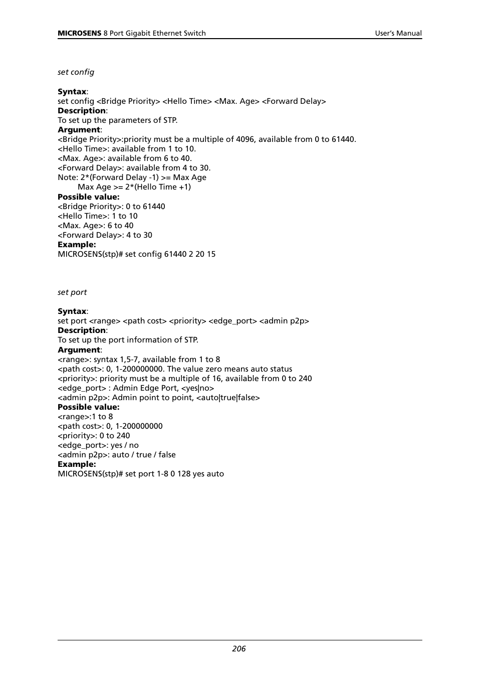 Microsens MS453522M User Manual | Page 211 / 237