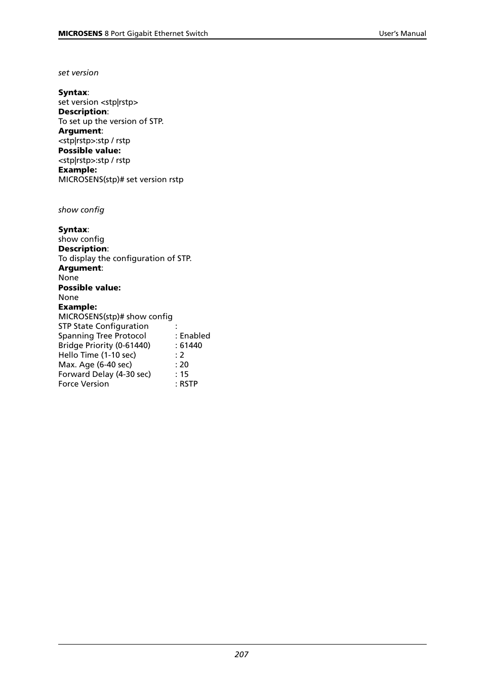 Microsens MS453522M User Manual | Page 212 / 237