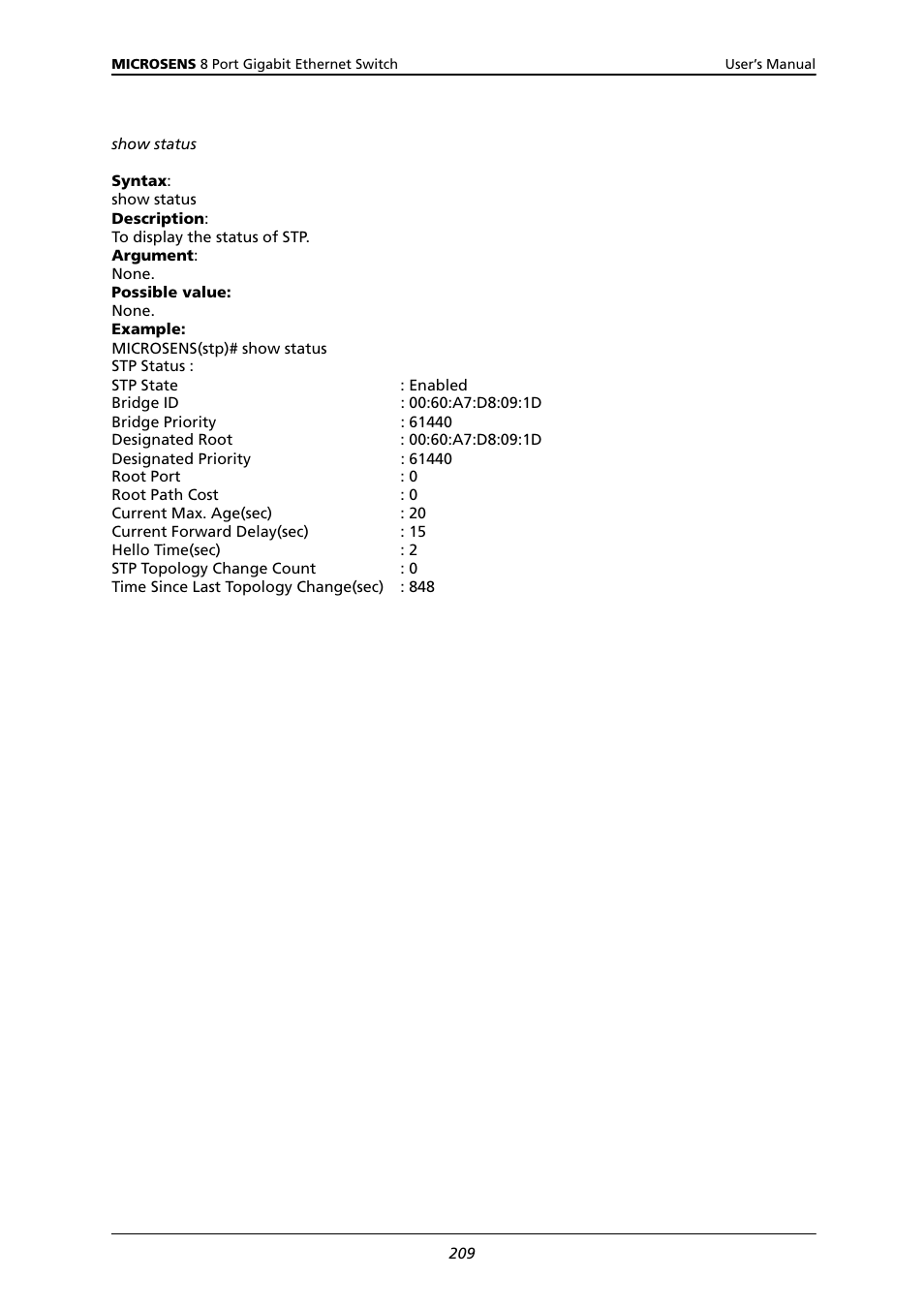 Microsens MS453522M User Manual | Page 214 / 237