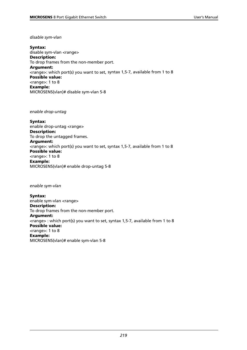 Microsens MS453522M User Manual | Page 224 / 237