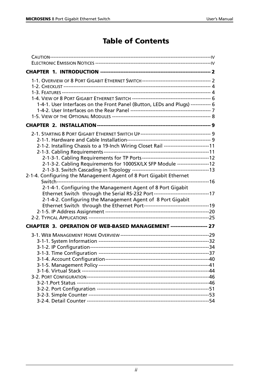 Microsens MS453522M User Manual | Page 3 / 237