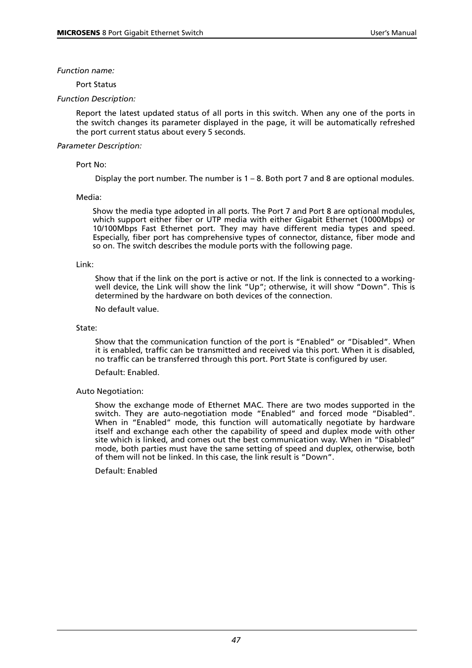 Microsens MS453522M User Manual | Page 52 / 237