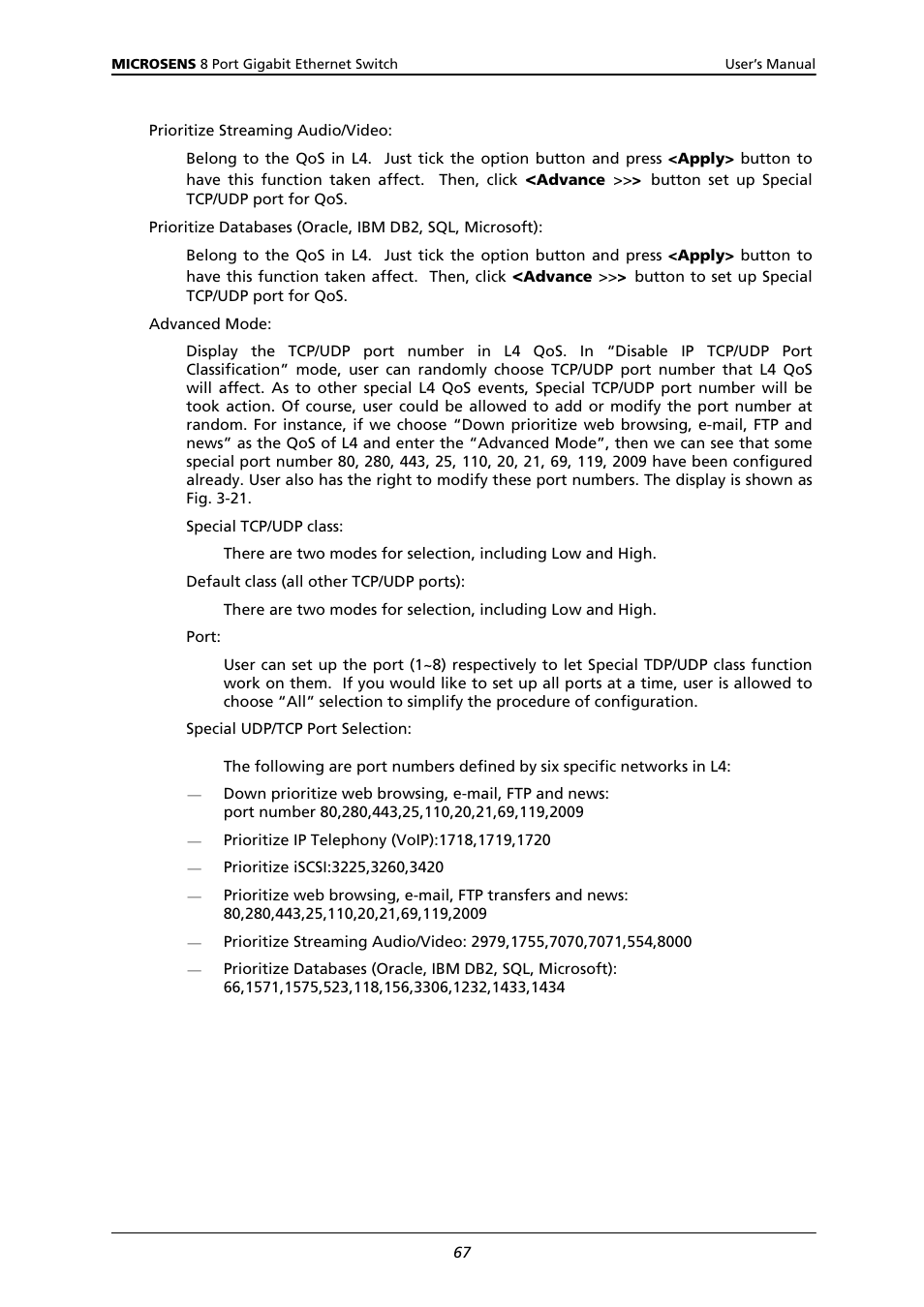 Microsens MS453522M User Manual | Page 72 / 237