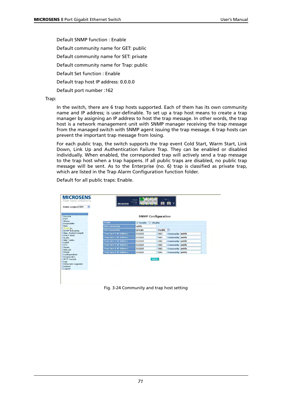 Microsens MS453522M User Manual | Page 76 / 237