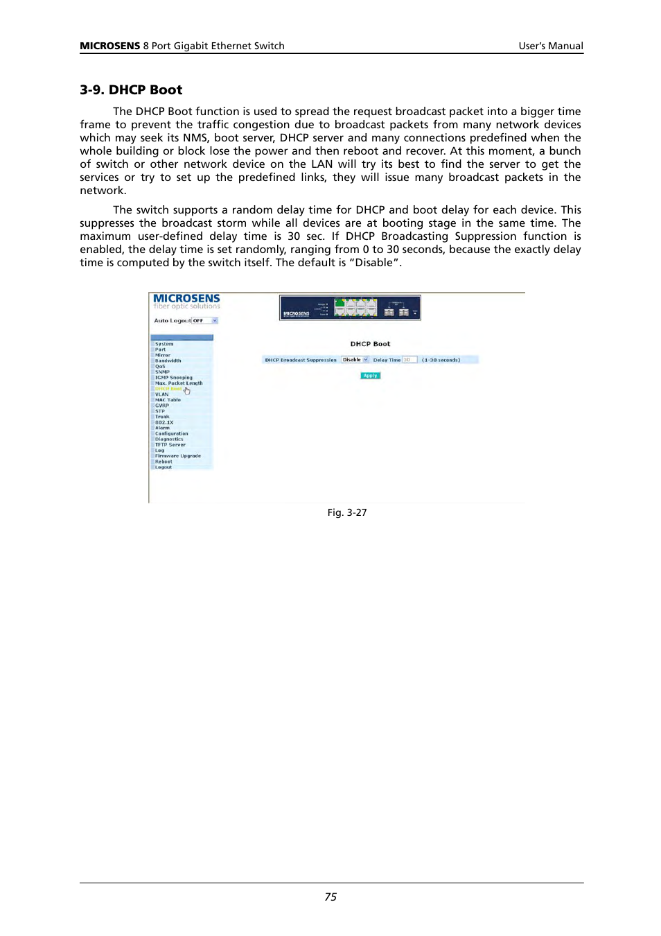 9. dhcp b | Microsens MS453522M User Manual | Page 80 / 237