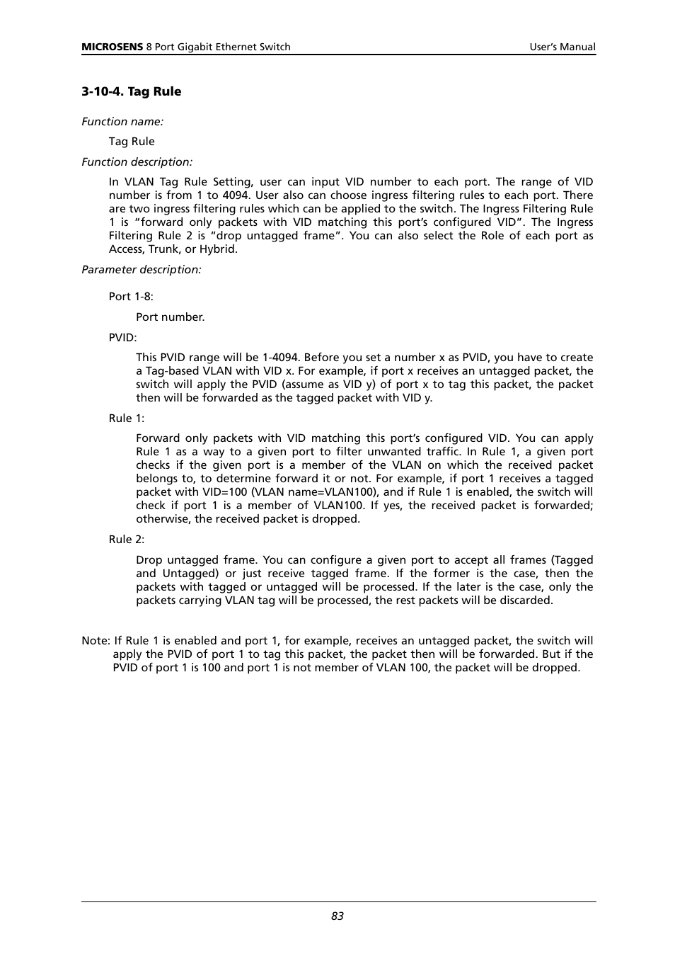 10-4. tag rule | Microsens MS453522M User Manual | Page 88 / 237