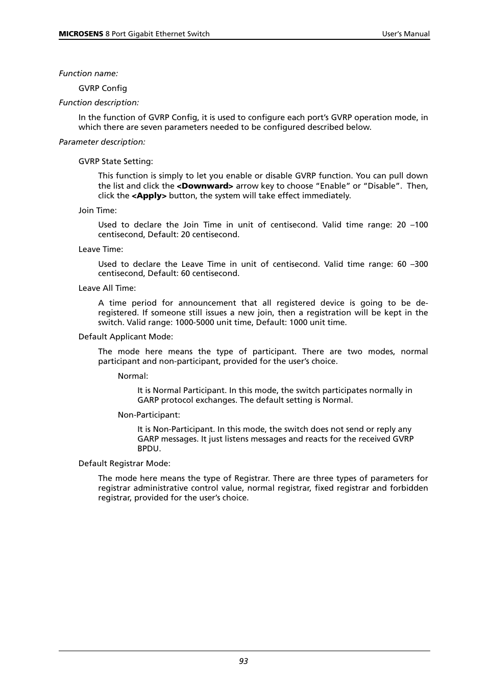 Microsens MS453522M User Manual | Page 98 / 237