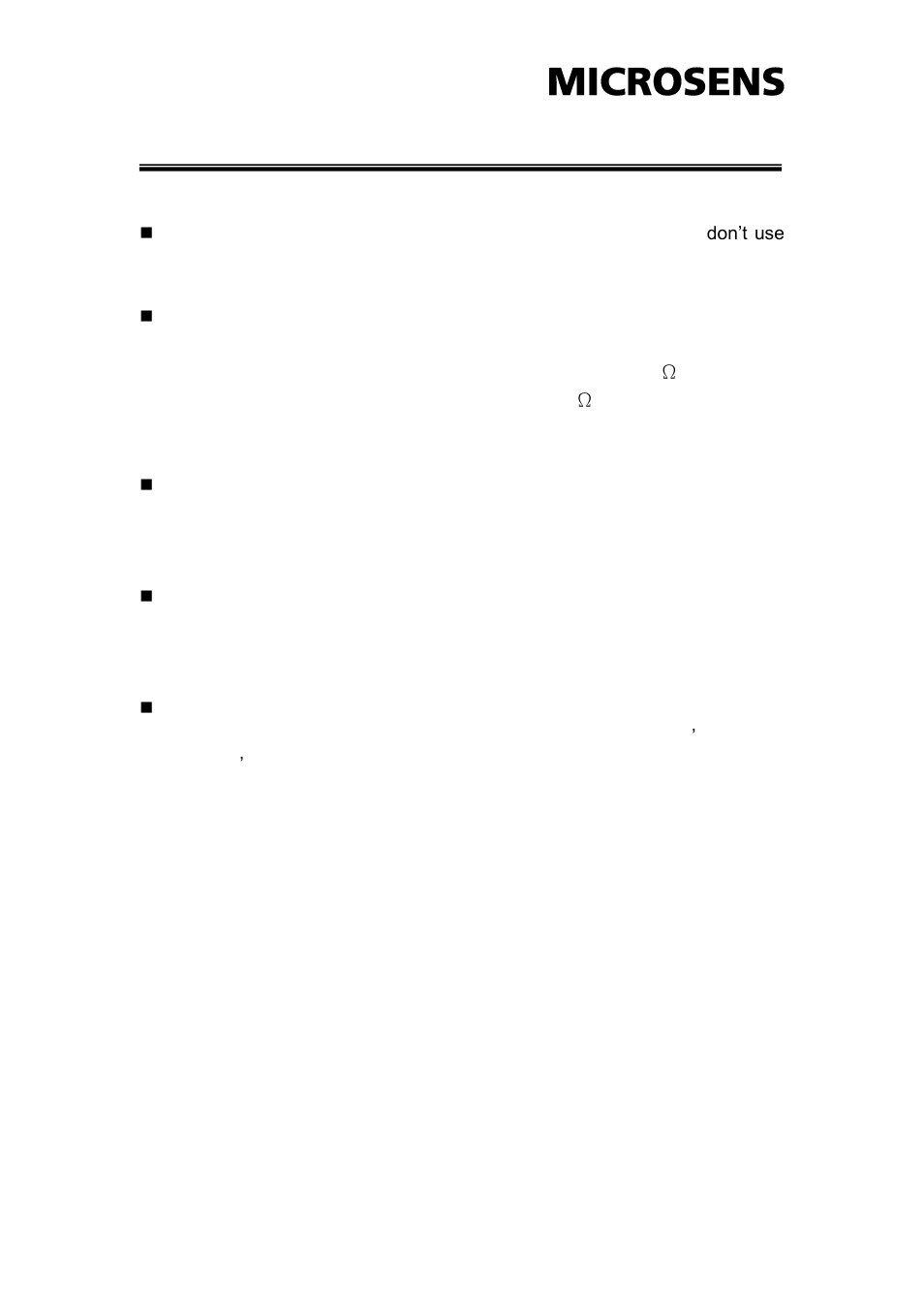 Troubleshooting | Microsens MS655102/12x User Manual | Page 20 / 22