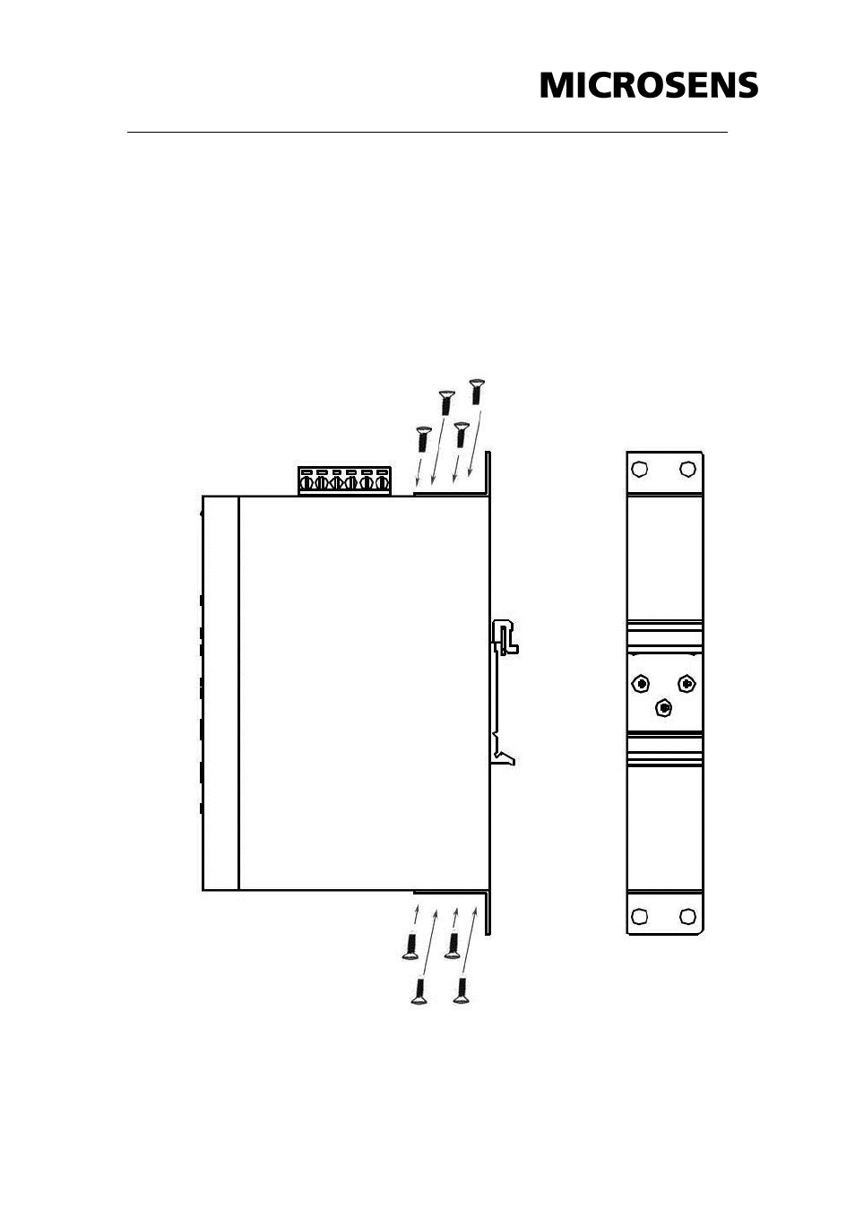 Mounting, Wall mounting, Figure 2.5: combine the metal mounting kit | 3 mounting | Microsens MS655104 User Manual | Page 17 / 26
