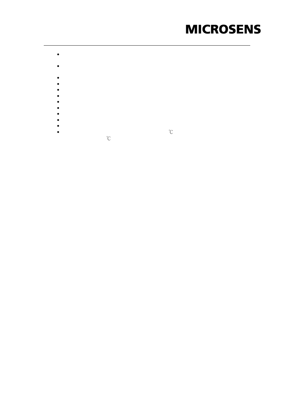 Features, 2 features | Microsens MS655104 User Manual | Page 7 / 26