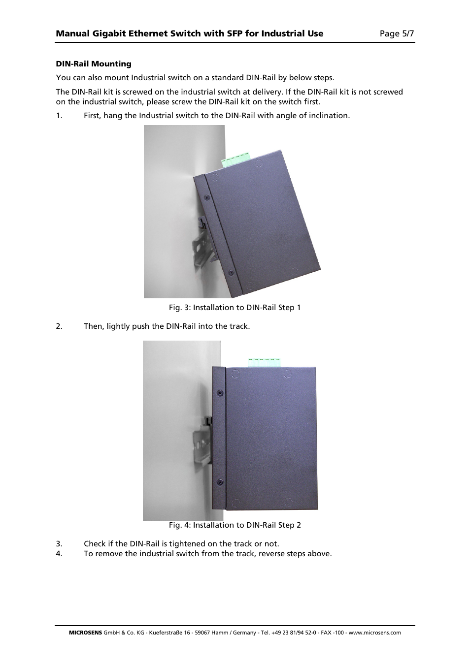 Microsens MS655201 User Manual | Page 5 / 7