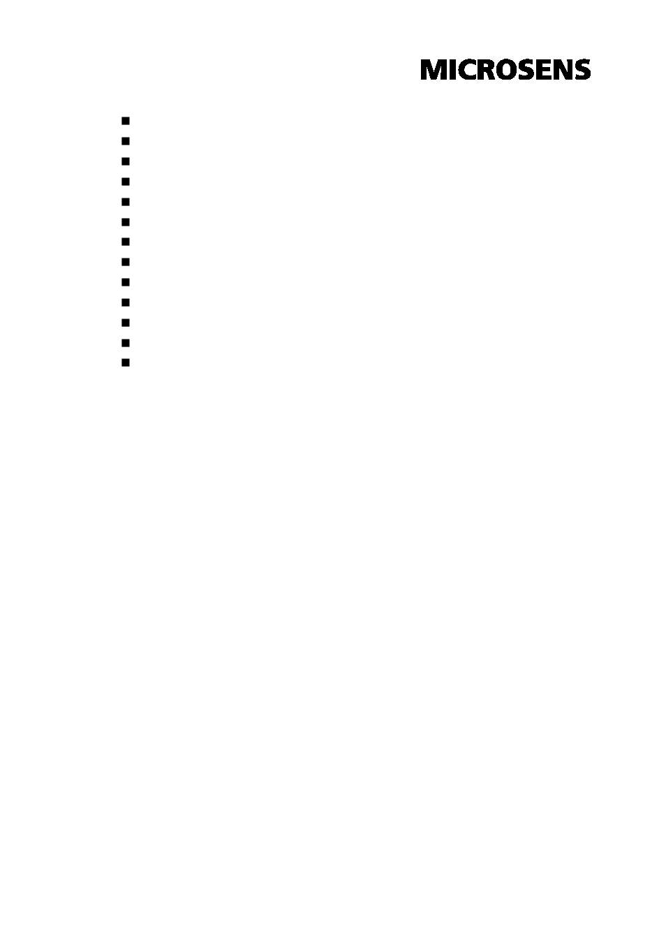 Features | Microsens MS655208 User Manual | Page 6 / 21