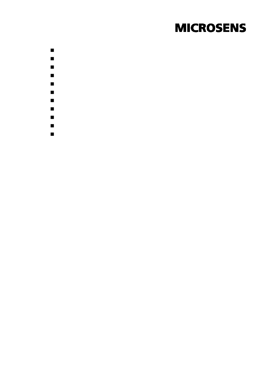 Features | Microsens MS655060-562 User Manual | Page 7 / 24