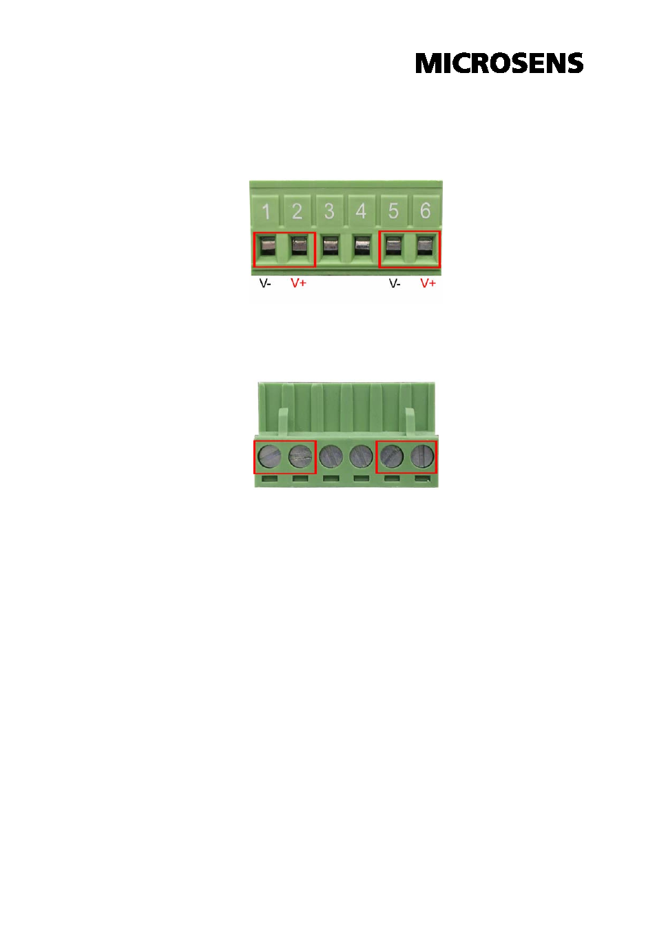 Wiring the power inputs | Microsens MS655060-562P User Manual | Page 13 / 22