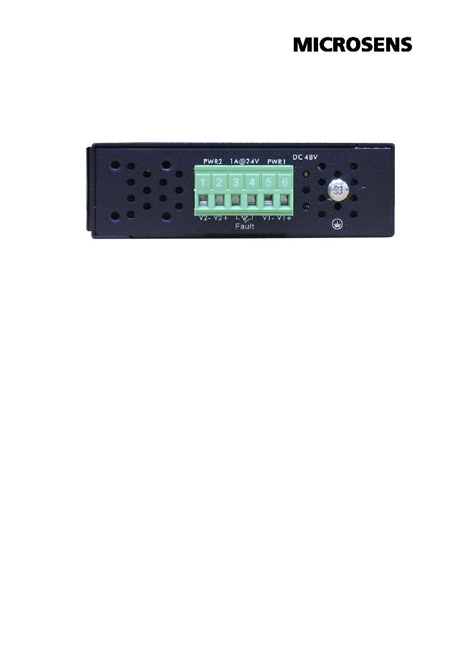 Top view | Microsens MS655060-562P User Manual | Page 7 / 22