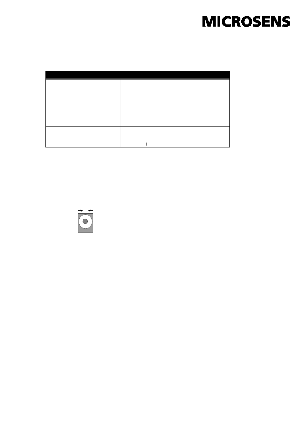 Led description, Dc jack and ac-dc power adapter | Microsens MS40016X User Manual | Page 11 / 13