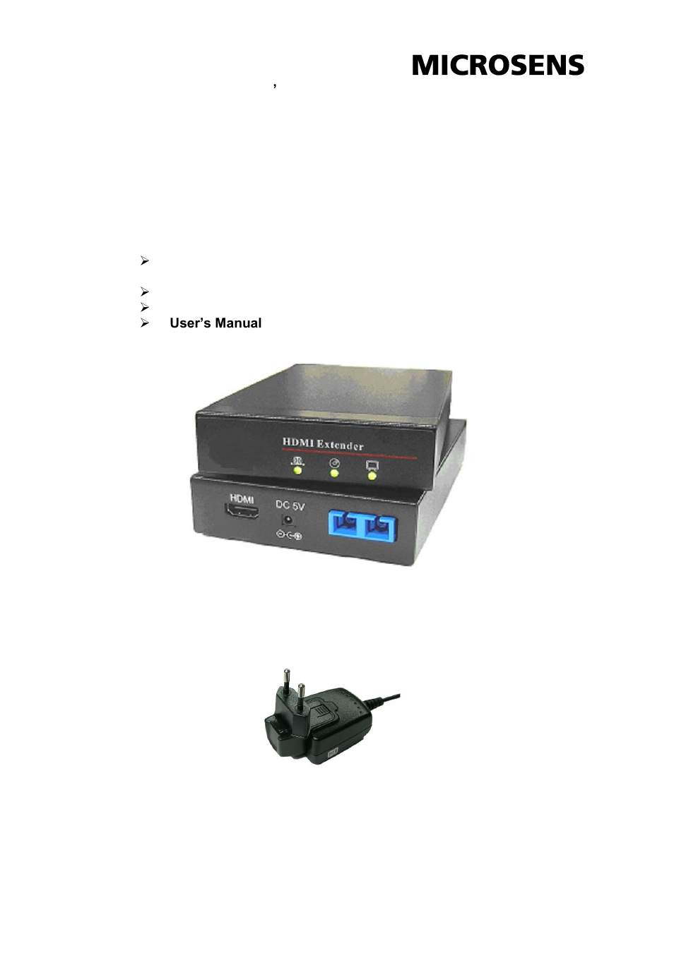 Microsens MS550021-EU User Manual | Page 3 / 6