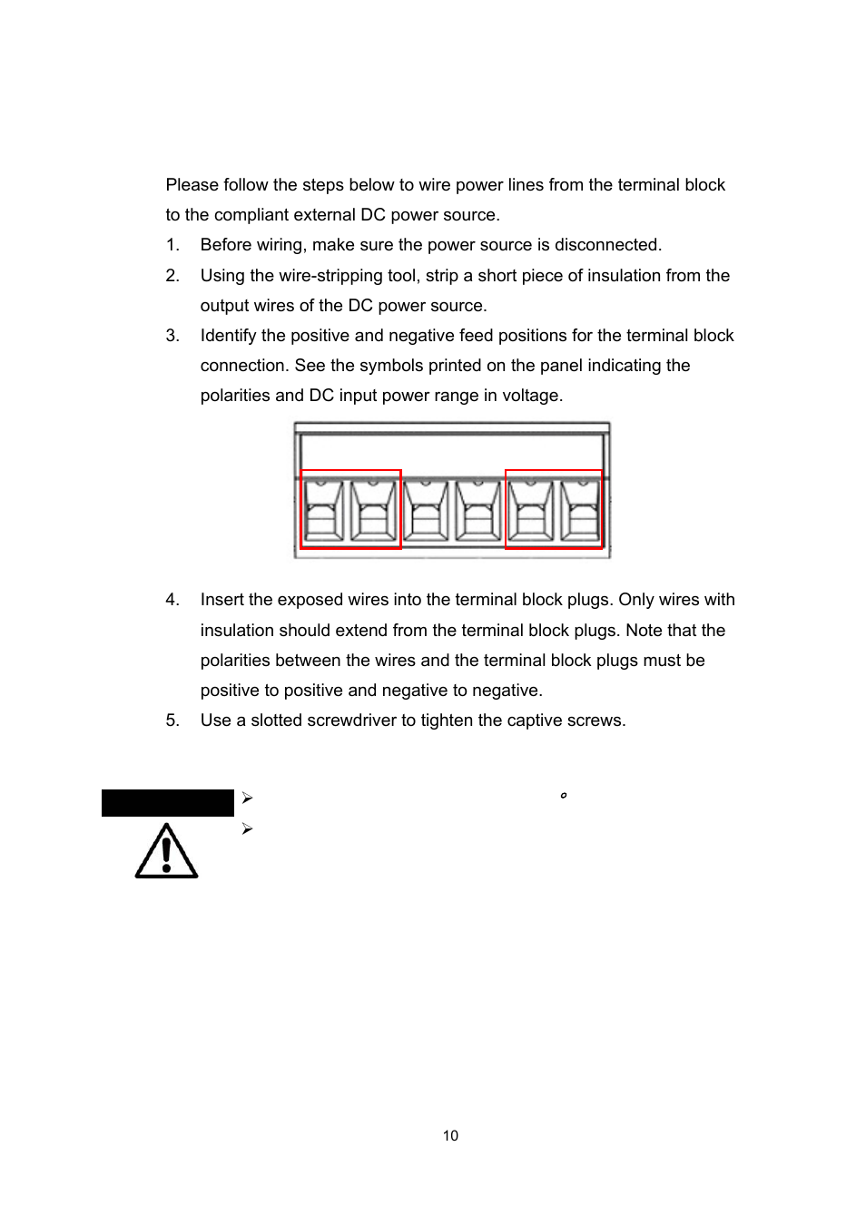 Wiring the power inputs | Microsens MS655033X User Manual | Page 13 / 20