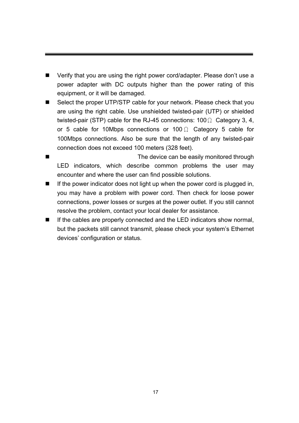 Troubleshooting | Microsens MS655033X User Manual | Page 20 / 20