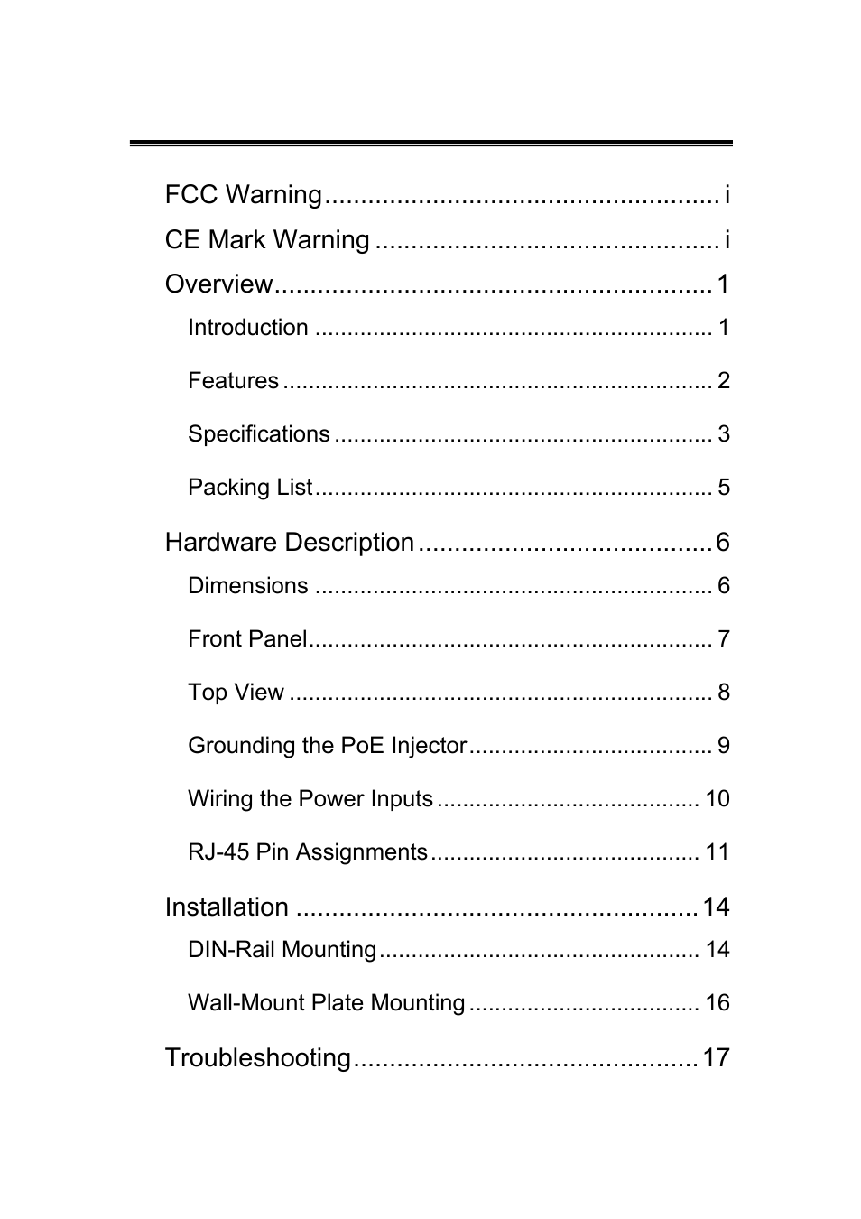 Content, Overview, Hardware description | Installation, Troubleshooting | Microsens MS655033X User Manual | Page 3 / 20
