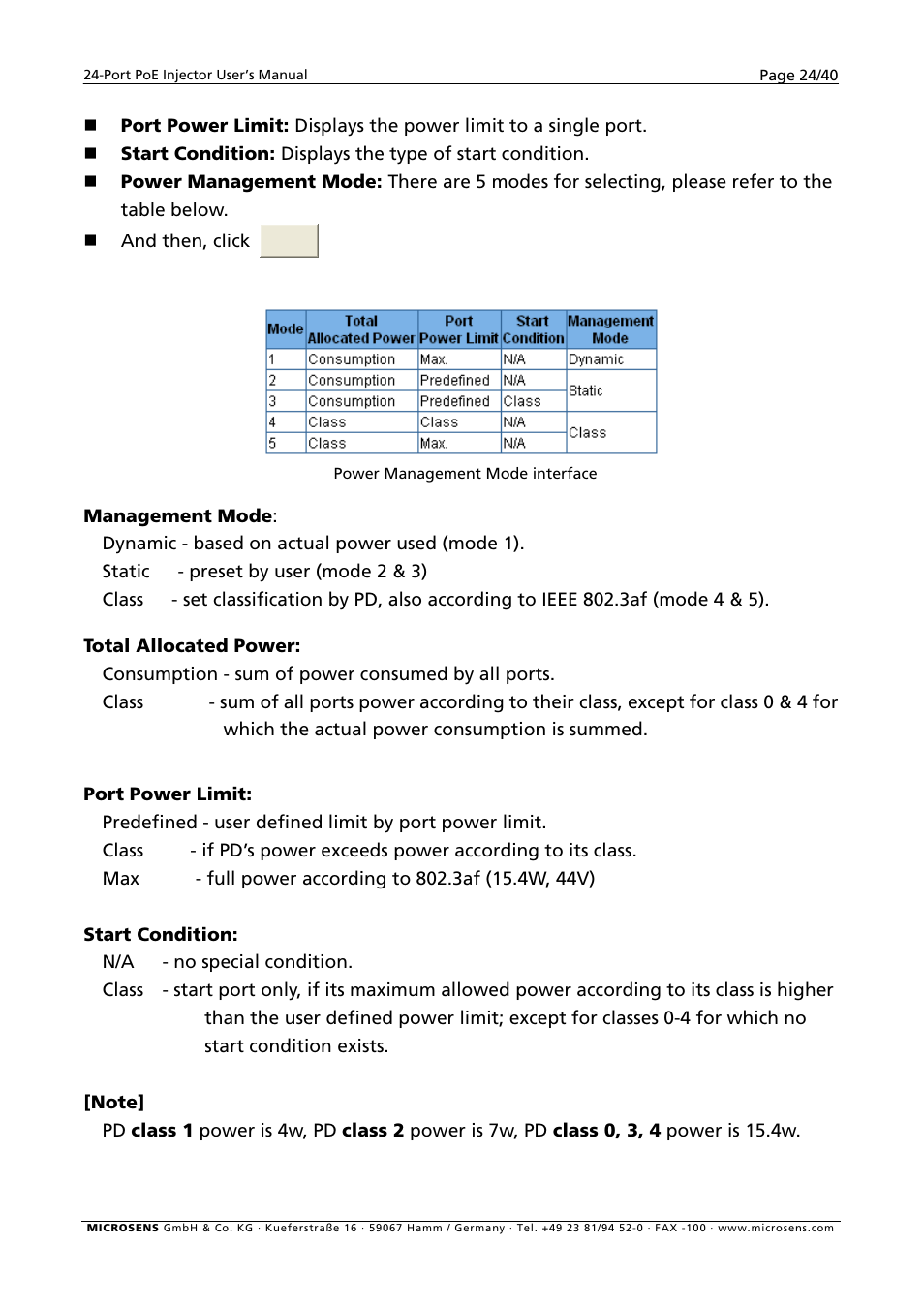 Microsens MS400900M User Manual | Page 26 / 42