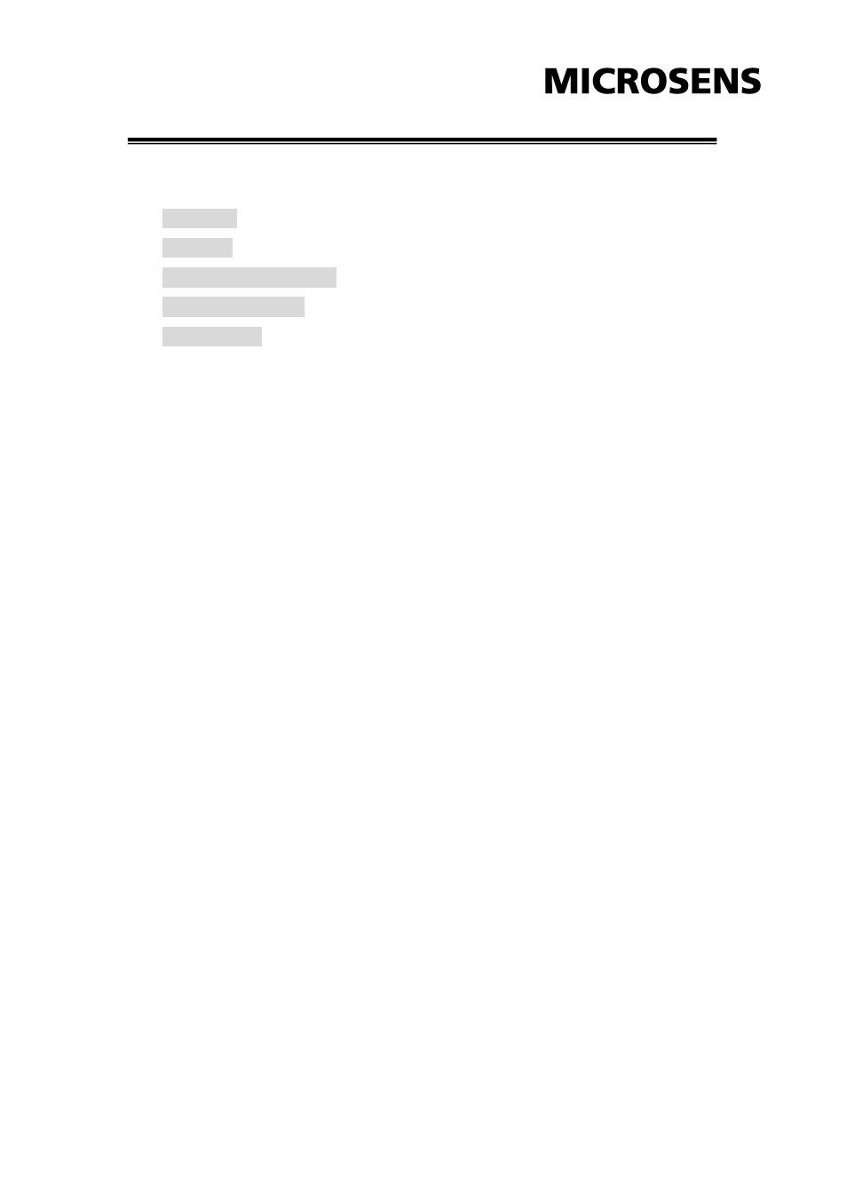 Content | Microsens MS400920 User Manual | Page 2 / 7
