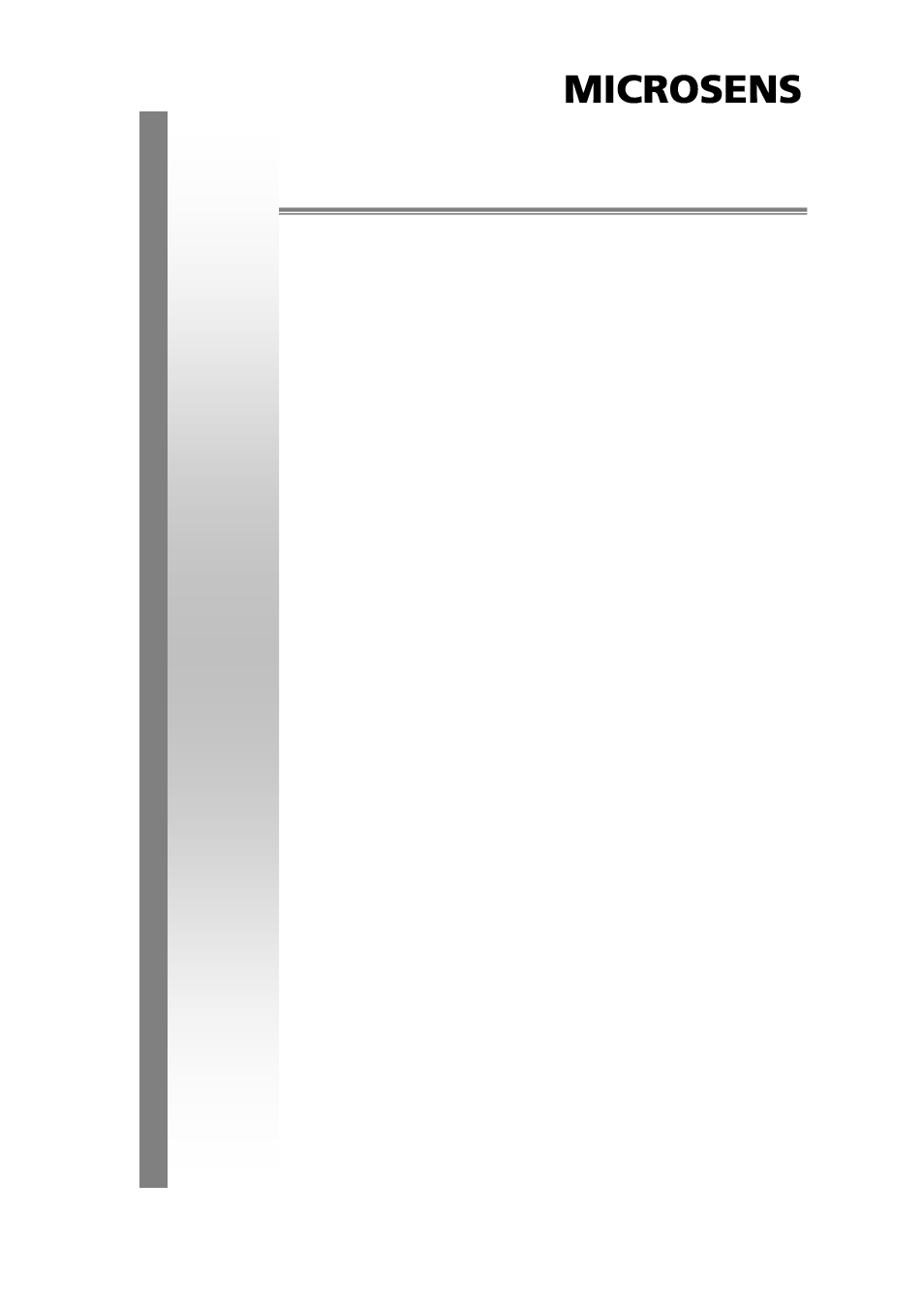 Microsens MS400930 User Manual | 7 pages