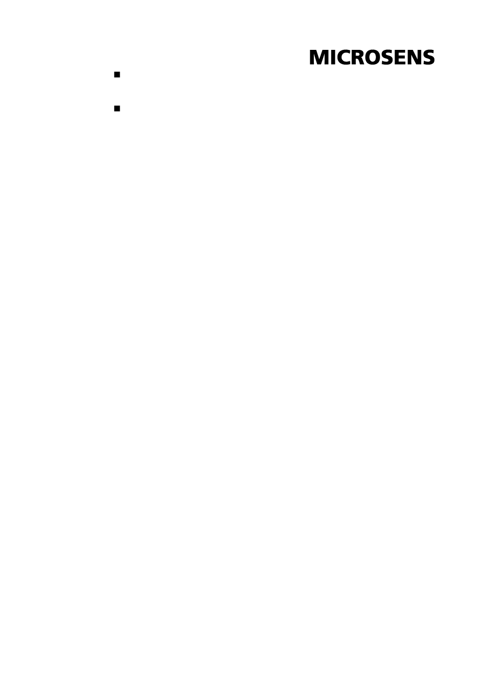 Technical specification | Microsens MS400930 User Manual | Page 6 / 7