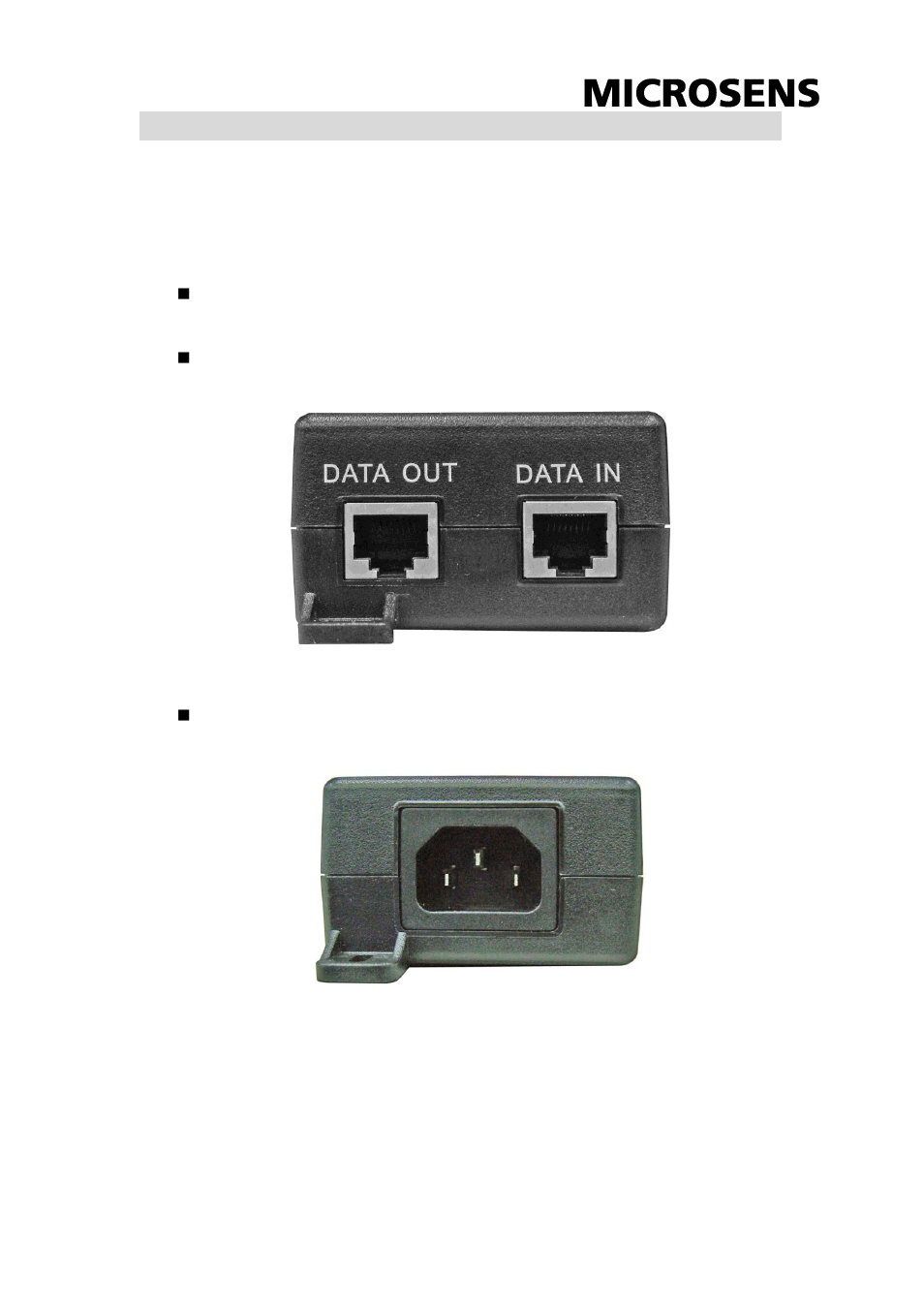 Hardware description | Microsens MS400934 User Manual | Page 5 / 9