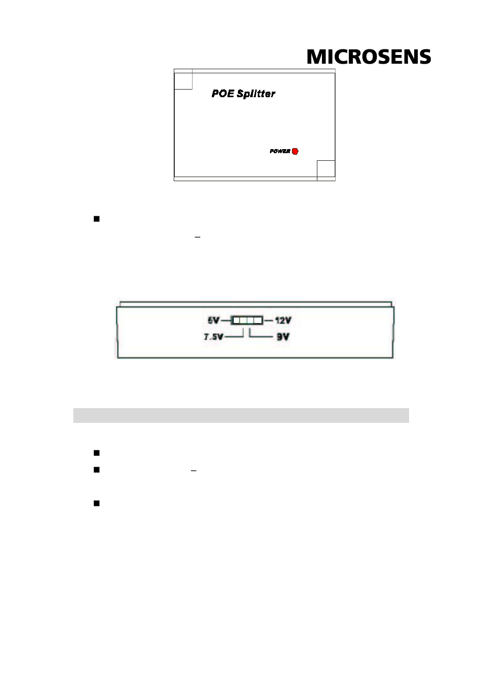 Package contents | Microsens MS400940 User Manual | Page 6 / 7