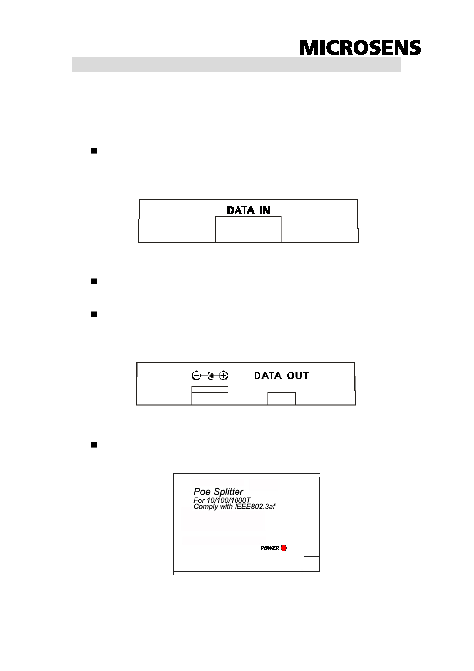 Hardware description | Microsens MS400941 User Manual | Page 5 / 7