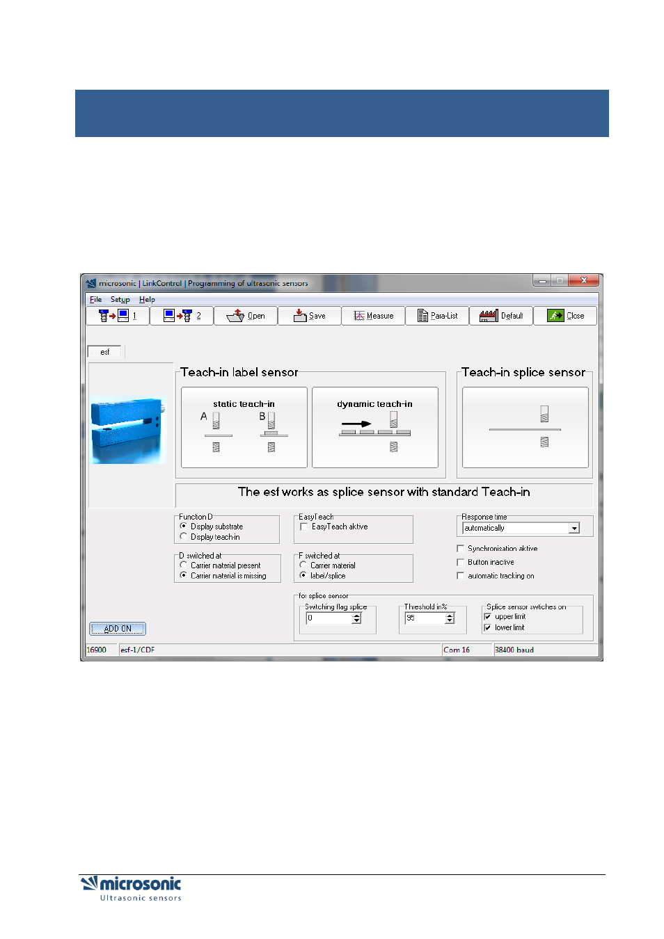 Microsonic LCA-2 User Manual | Page 37 / 51