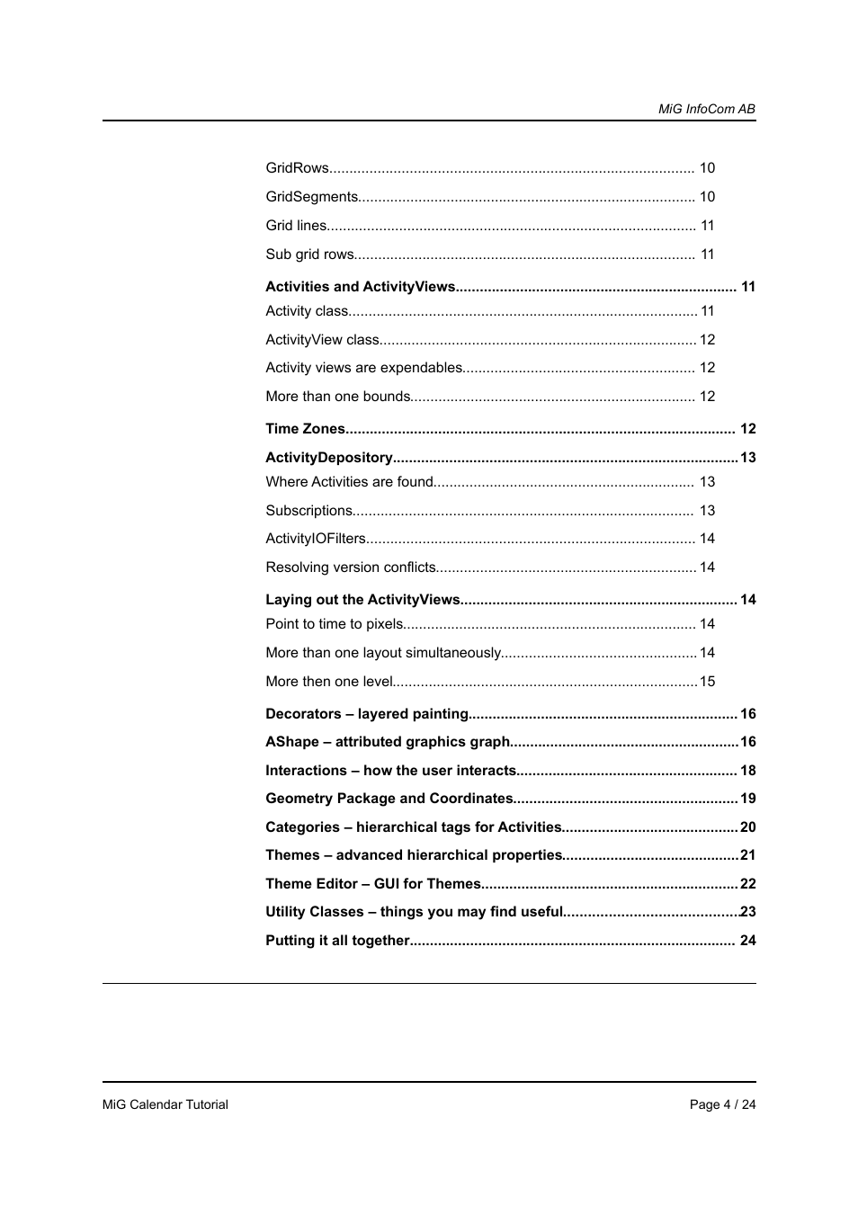 MiG InfoCom MiG Calendar Tutorial User Manual | Page 4 / 24