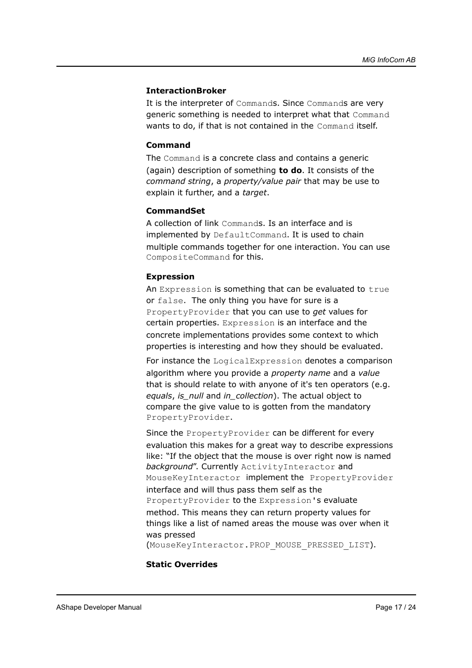 MiG InfoCom MiG Calendar AShape Developer Manual User Manual | Page 17 / 24