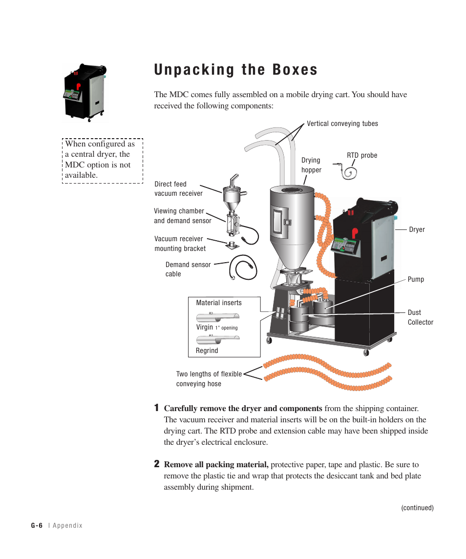 Central | Conair 100 User Manual | Page 116 / 128