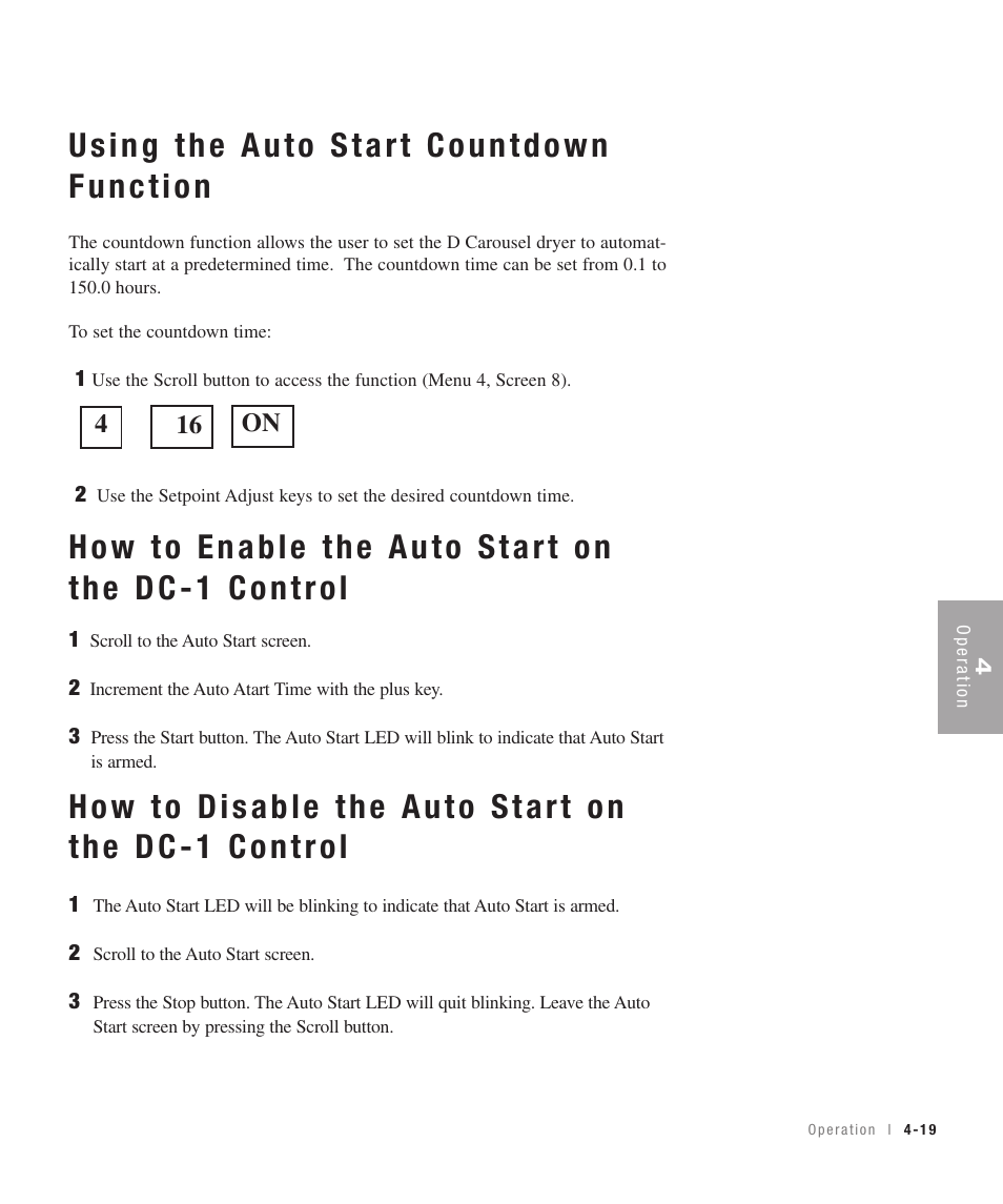 16 on 4 | Conair 100 User Manual | Page 59 / 128