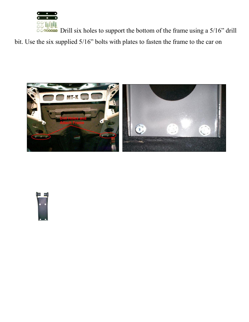 Coil-over shock installation | Mini Tec 520000 MTD Kit User Manual | Page 8 / 21