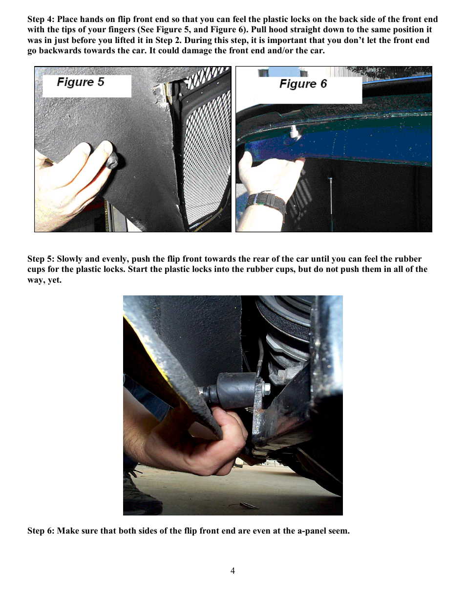 Mini Tec 130000 MT Flip Front Kit User Manual | Page 4 / 5