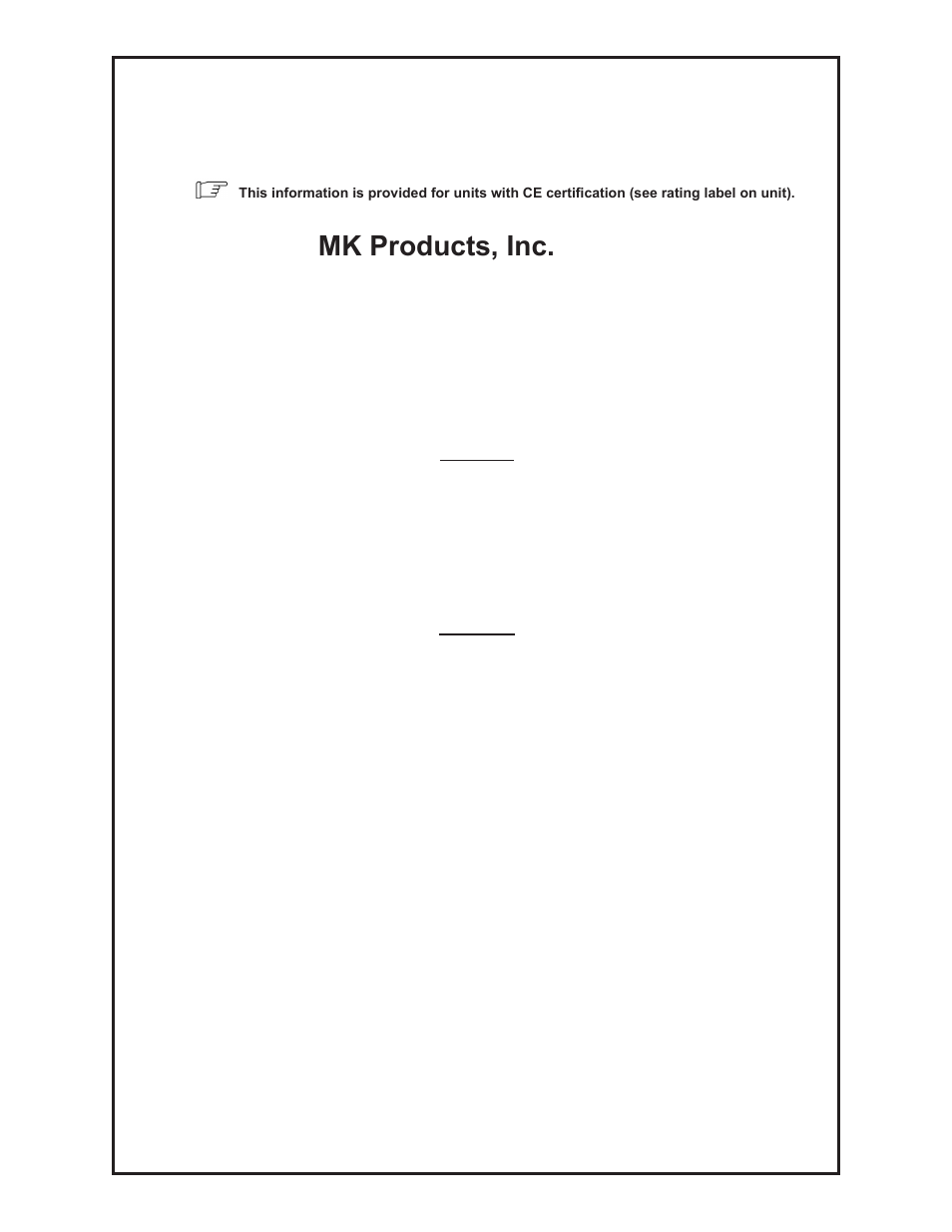 Mk products, inc, Diamondback | MK Products DiamondBack Weldhead User Manual | Page 4 / 30