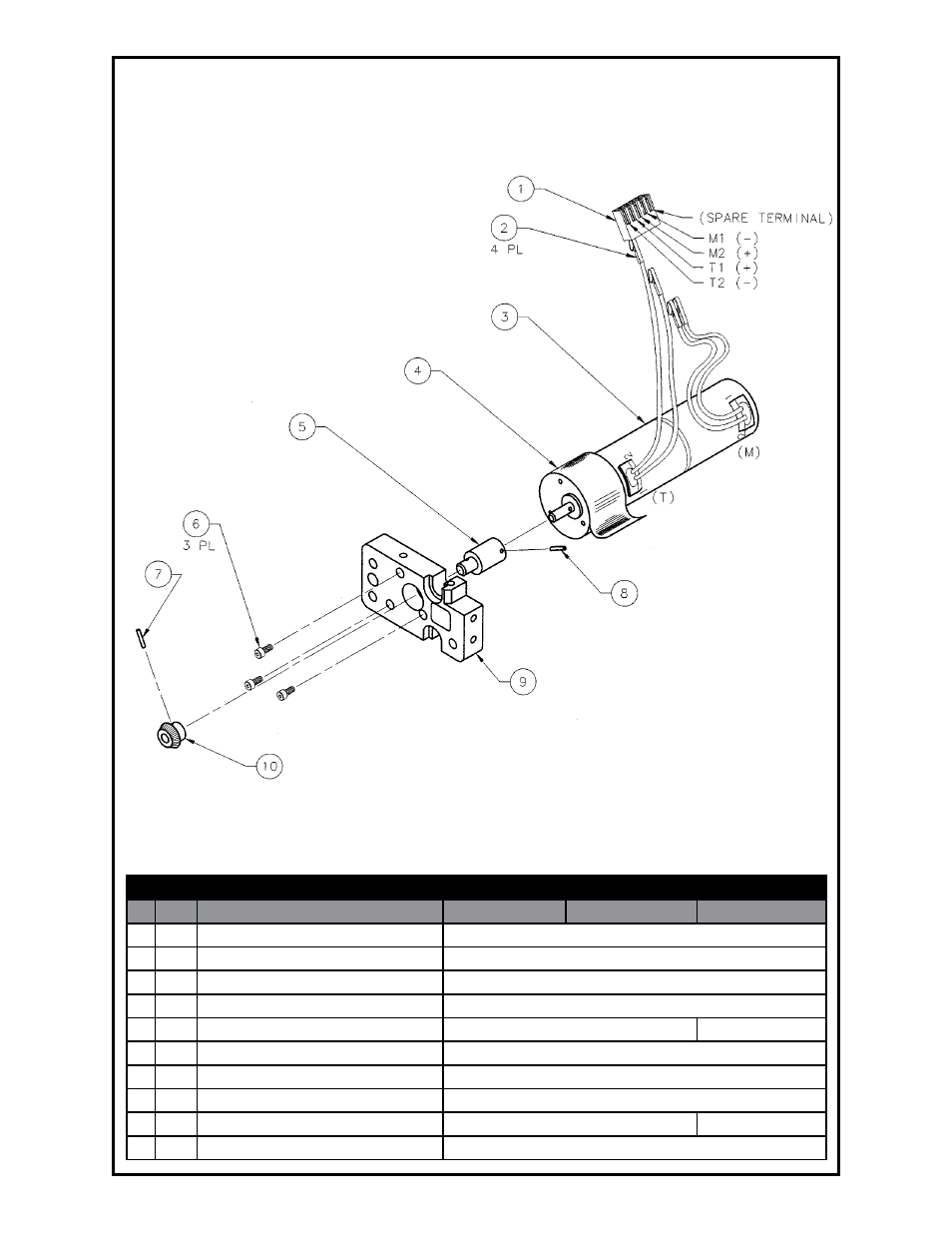 Copperhead, Standard motor assembly | MK Products Copperhead Weldhead User Manual | Page 27 / 42