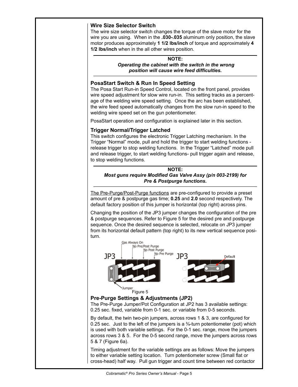 MK Products MK Cobramatic Pro Series User Manual | Page 12 / 43