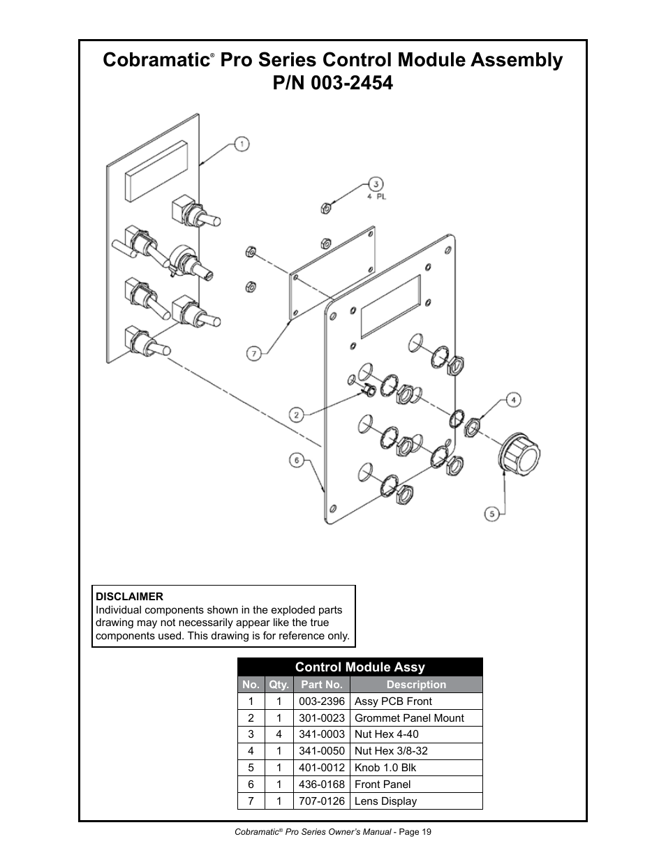 Cobramatic | MK Products MK Cobramatic Pro Series User Manual | Page 26 / 43