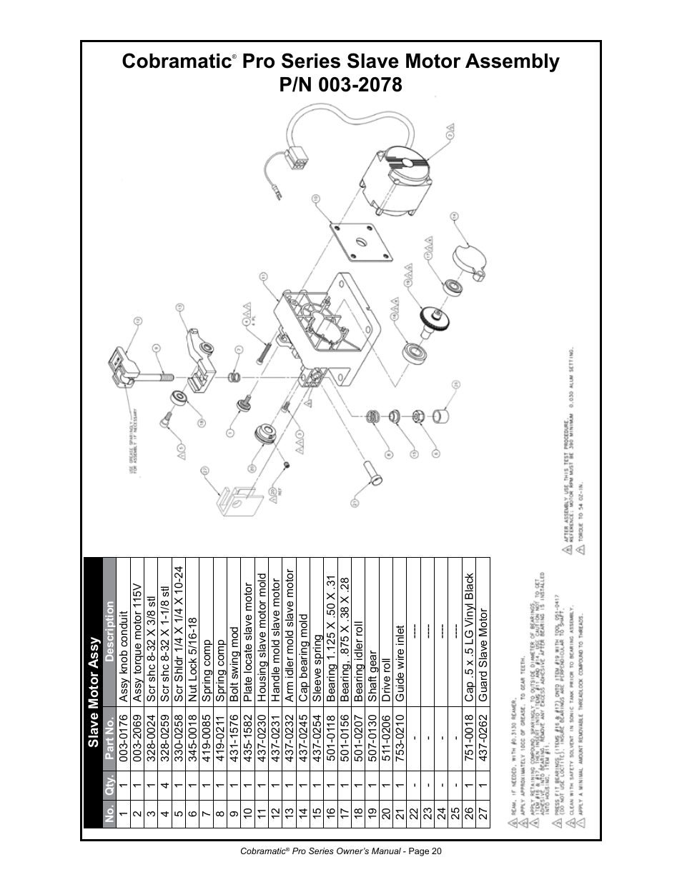 Cobramatic | MK Products MK Cobramatic Pro Series User Manual | Page 27 / 43