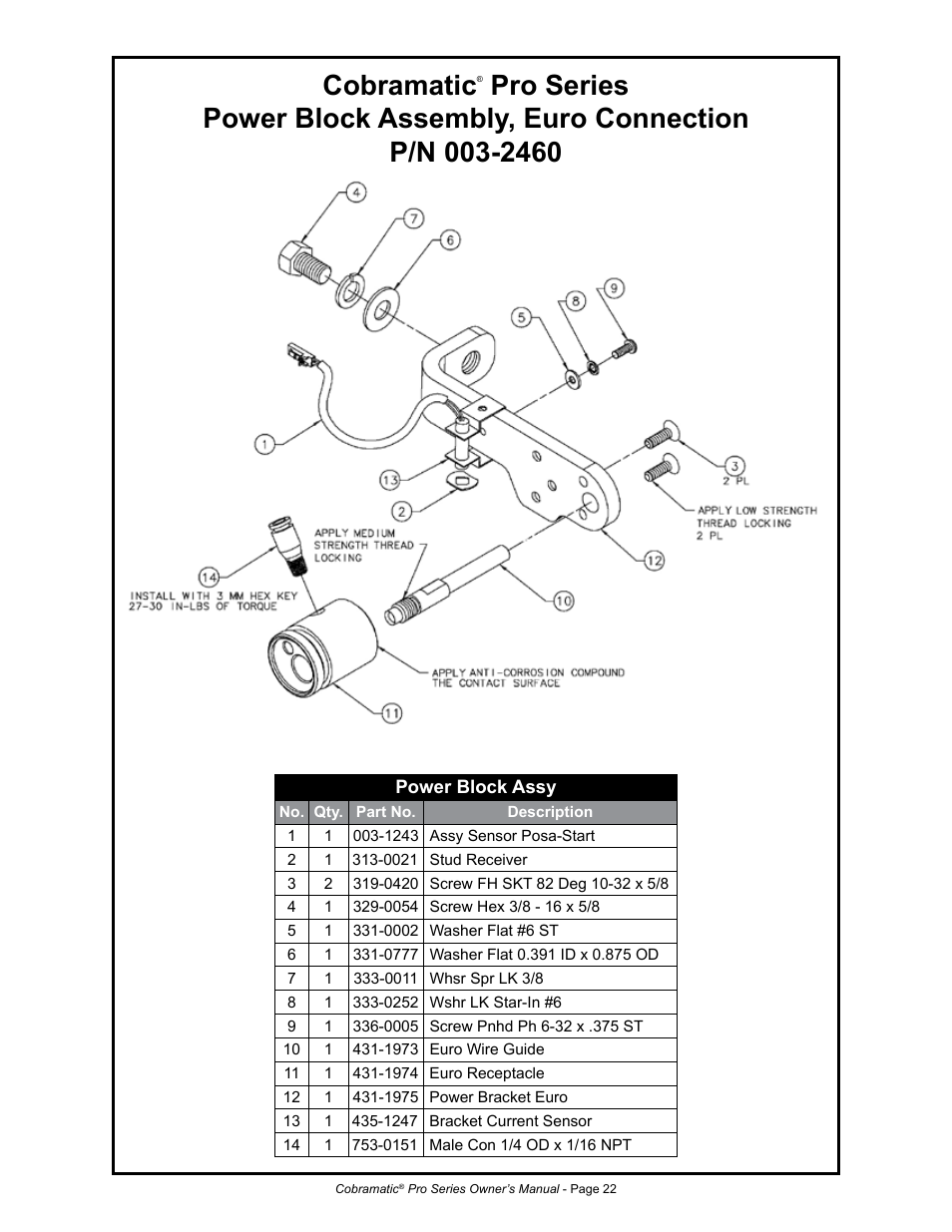 Cobramatic | MK Products MK Cobramatic Pro Series User Manual | Page 29 / 43