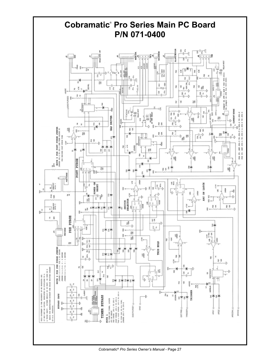 Cobramatic | MK Products MK Cobramatic Pro Series User Manual | Page 34 / 43